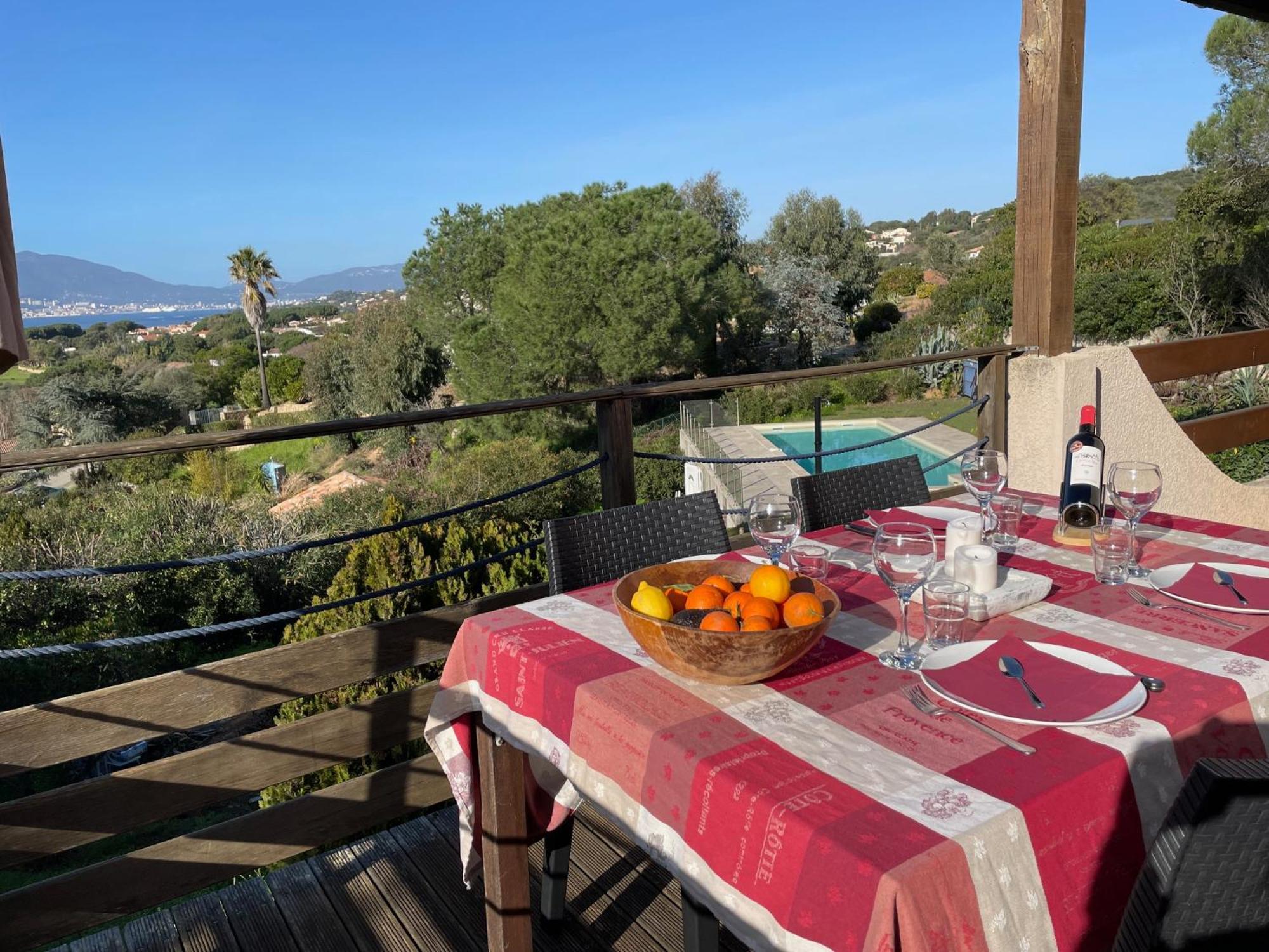 Corsicadream Arone Superbe Appartement Dans Villa, Vue Panoramique Mer, Piscine, Proche Porticcio Pietrosella Экстерьер фото